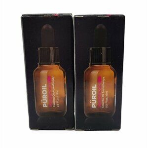 Aromatherapy 2 Püroil Essential Oil Sandalwood NIB .5oz 15mL Dropper Bottle